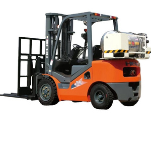 LNG Forklift Truck gas forklift 3.5ton China top brand  Heli forklifts LPG Gasoline