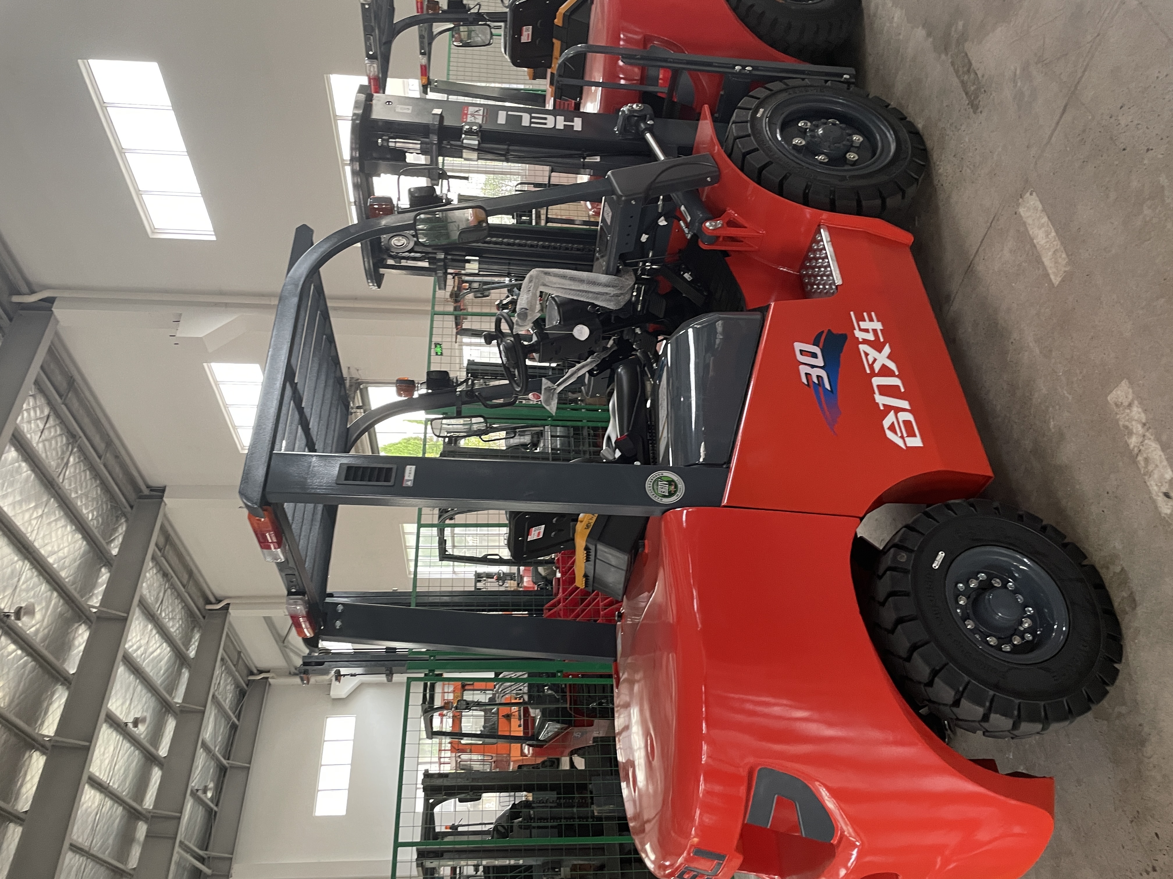 LNG Forklift Truck gas forklift 3.5ton China top brand  Heli forklifts LPG Gasoline