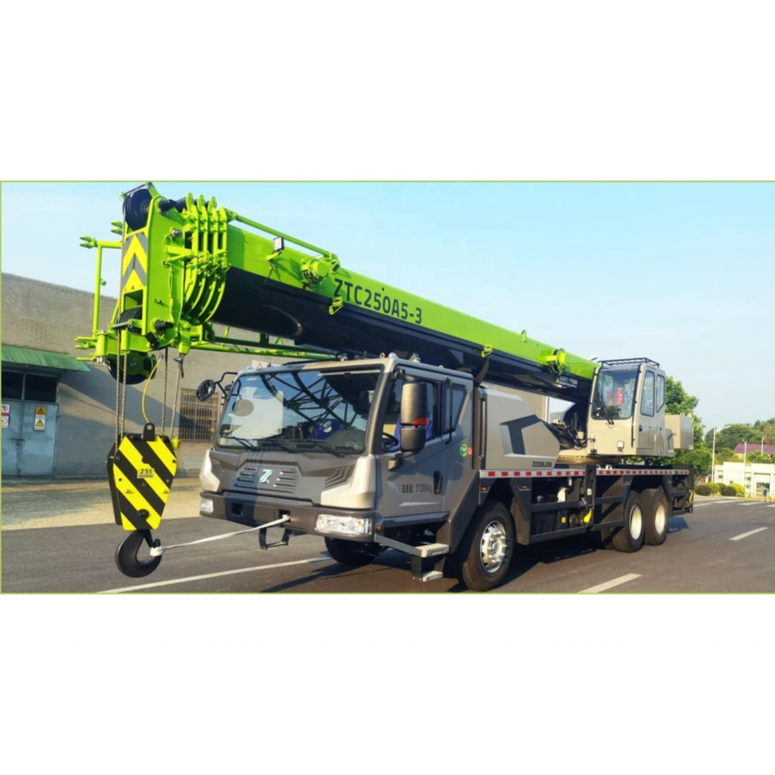 25ton crane at a Great Price: ZTC250A562-3 Chinese-Made Truck Crane mobile crane 25 ton