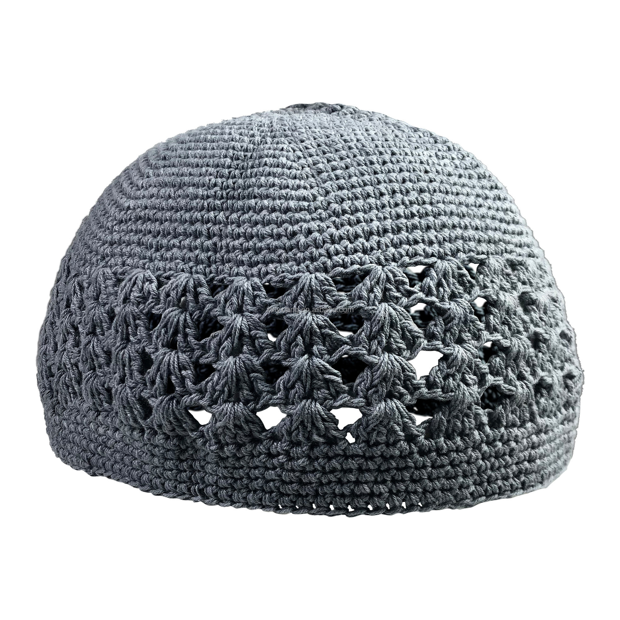 Factory Wholesale Muslim Beanie Skull Cap Islam Kufi Topi Prayer Hat Crochet Taqiyah Takke, Muslim Knit Caps