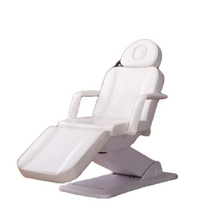 High quality  salon beauty furniture electric facial bed with 3 CE motors adjustable tattoo chair beauty bed