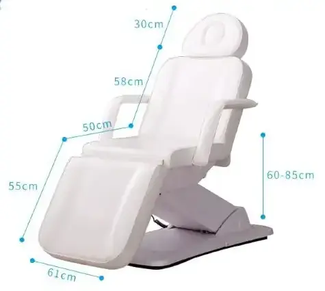 High quality  salon beauty furniture electric facial bed with 3 CE motors adjustable tattoo chair beauty bed