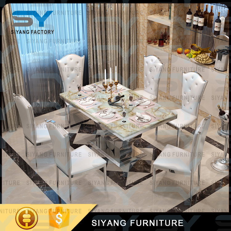 Modern dining room set restaurant dining tables and chairs chinese style dining table CT001