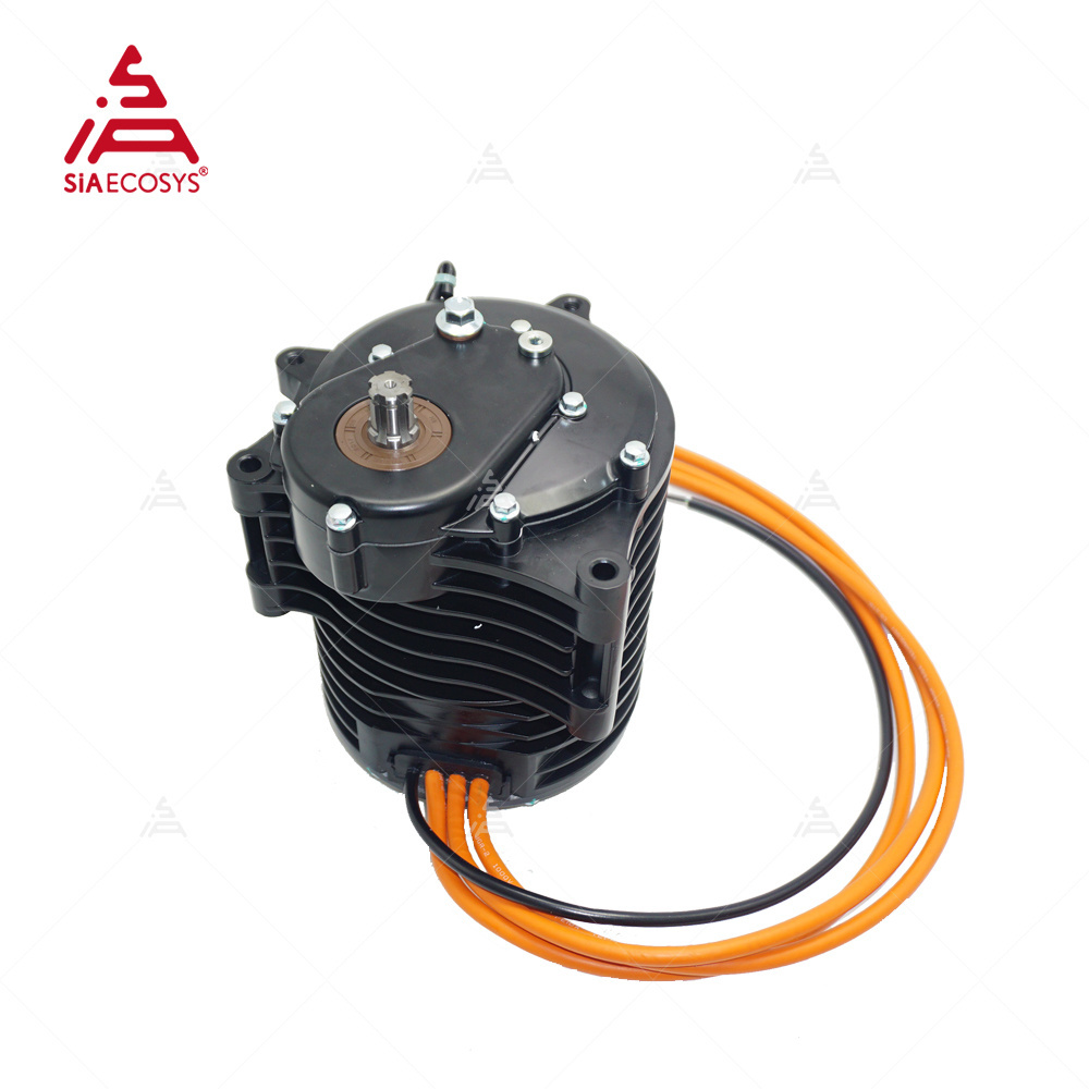 Upgrade QS138 V3 70H 72V 100kmph Mid Drive Motor with 1:2.35 gearbox for Electric ATV Dirtbike Motorcycle