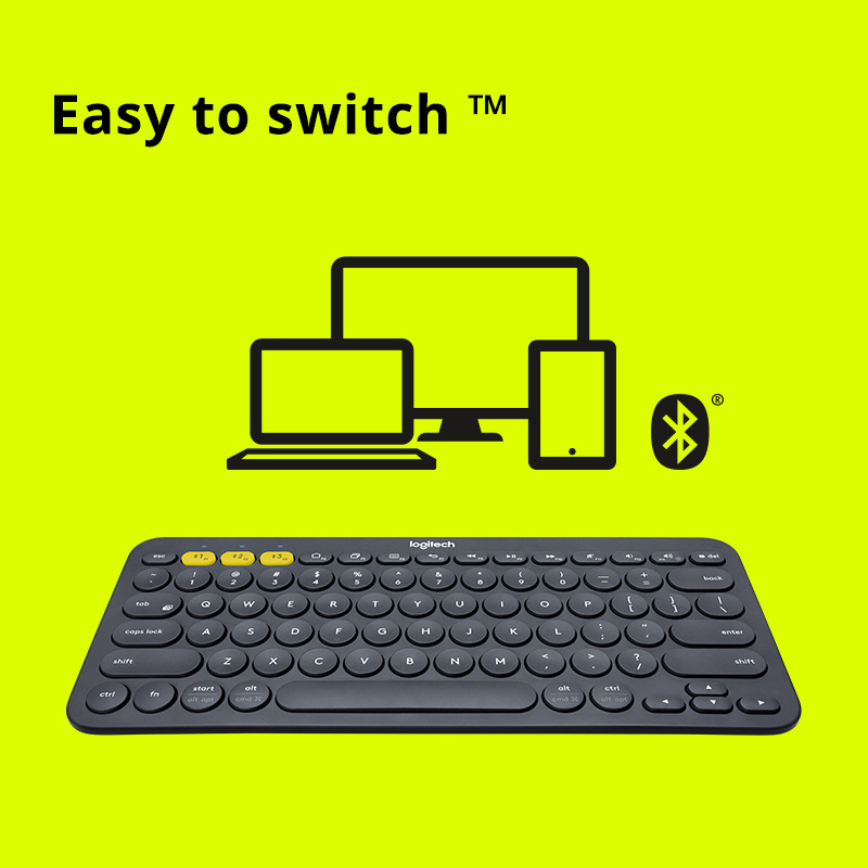 Wholesale Original Logitech K380 Portable Multi-Device Logitech EasySwitch Wireless Keyboard k380 logitech