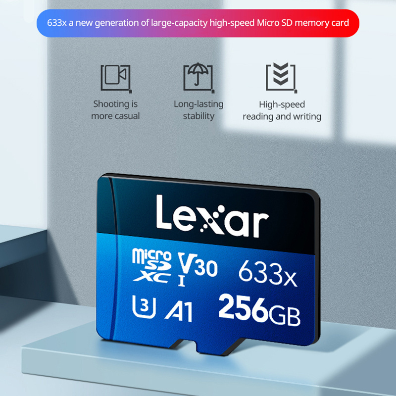 Lexar Micro Card  Camera Memory Card 32G 64G 128G Mobile Phone NM Card Electronics  Accessories