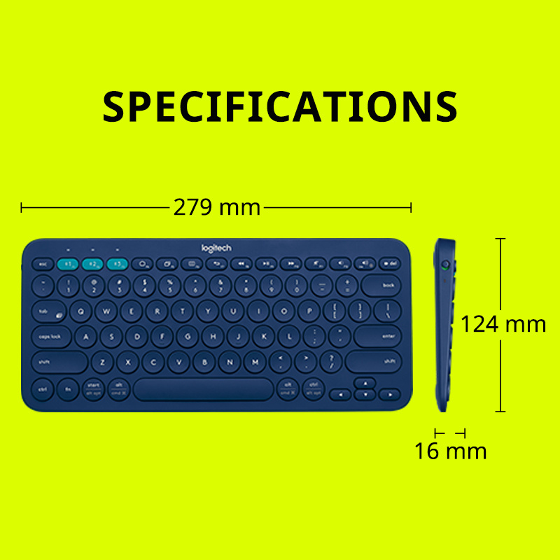 Wholesale Original Logitech K380 Portable Multi-Device Logitech EasySwitch Wireless Keyboard k380 logitech