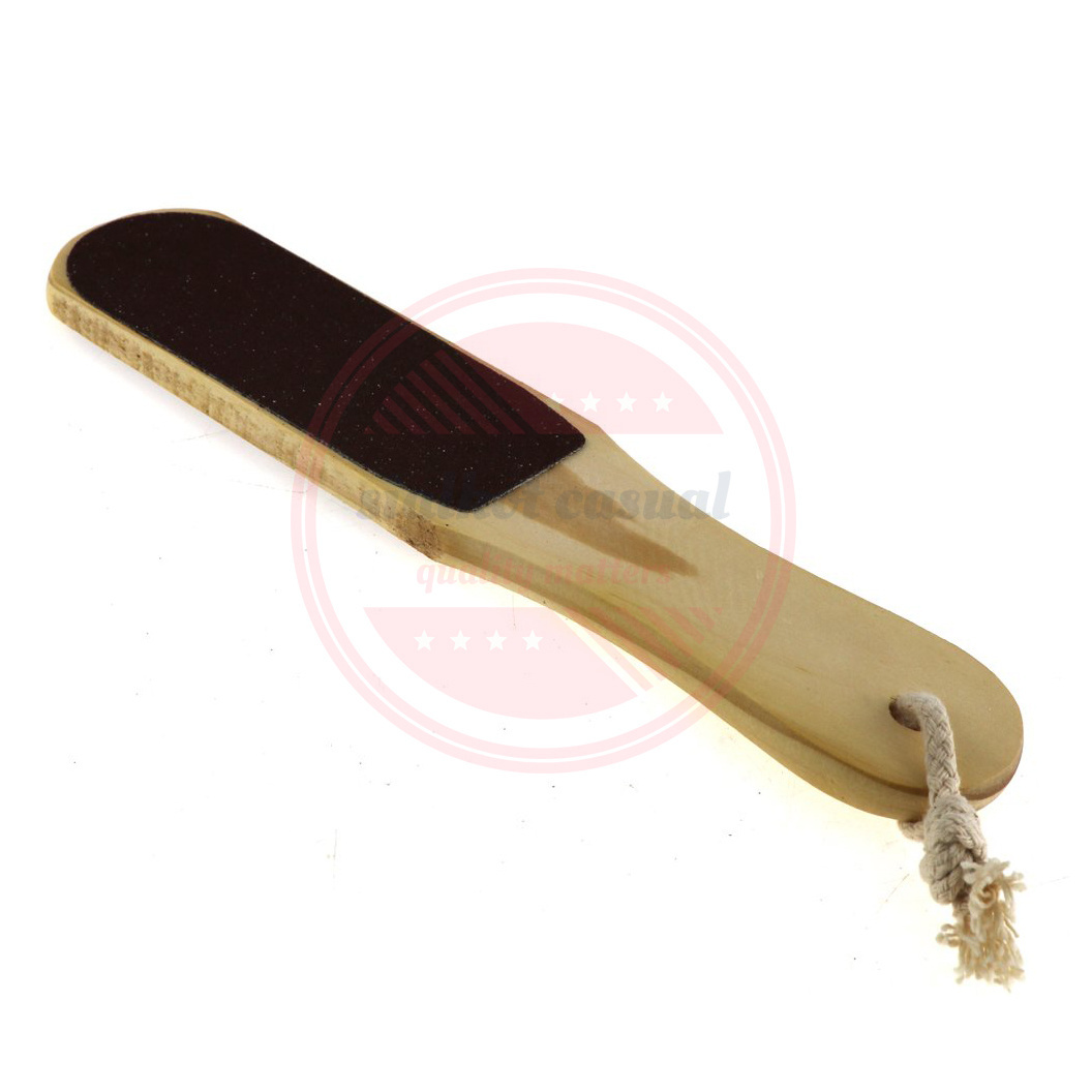 Foot File Feet Rasp Scrubber Professional Rasp Scrubber Double Sided Wooden Handle Feet File