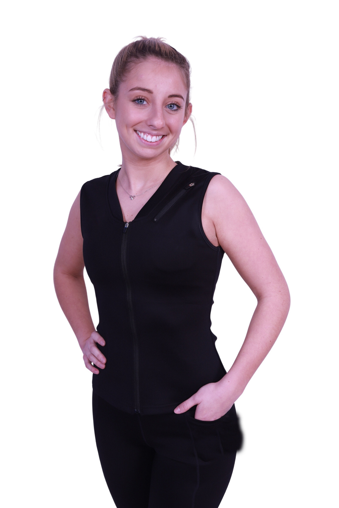 Wholesale Breathable Round Neck Nurse T-shirt| High Quality Hospital Sleeveless Unisex Under Scrub for Hospital