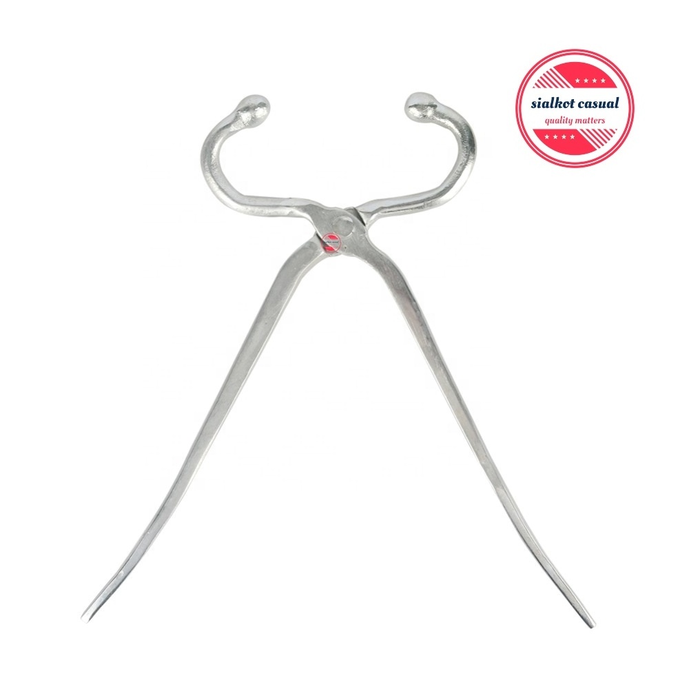 Stainless Steel Cow Nose Ring Carrying Pliers Bull Cattle Bovine Pulling Tool Cow Nose Holder Animal Health Care