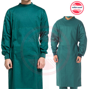 Hospital Disposable Medical Gown | Unisex Doctors Surgeons Nurses Quality Gown for Hospital | Gown for Surgeons Uniform