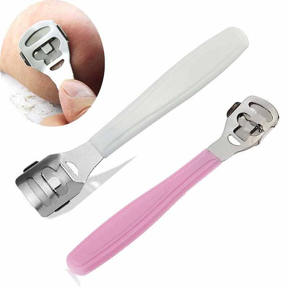 Premium Quality Stainless Steel Callus Remover Pedicure Spa Feet Beauty Callus Shaver Corn Cutter Rasp Feet File Custom Logo