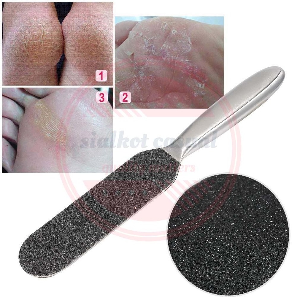 Premium Quality Callus Remover Foot File Rasp Scrubber For Dead Skin\Stainless Steel Feet Callus Remover