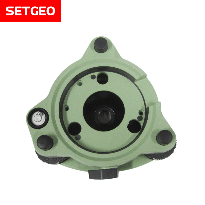 SETGEO green tribrach for total station use three jaw surveying instrument GDF111-1 base without optical plummet accessory