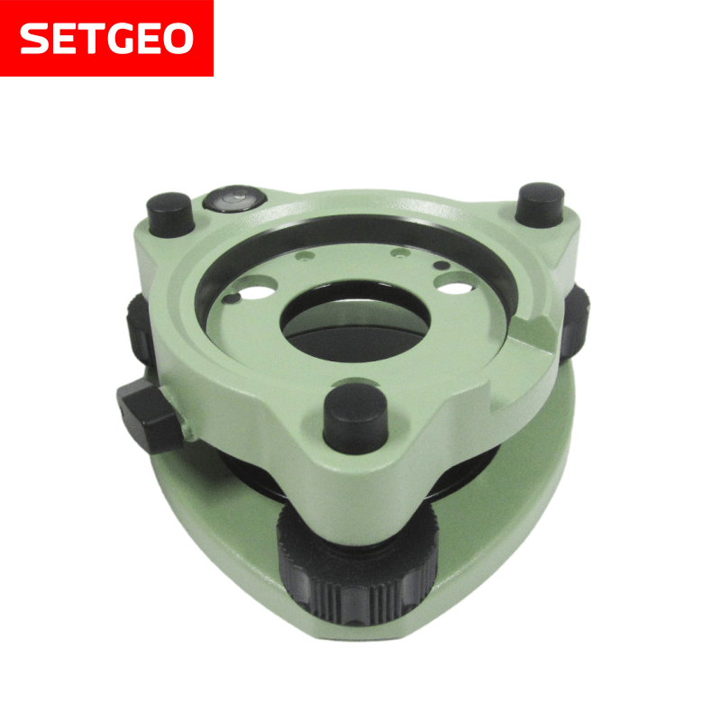 SETGEO green tribrach for total station use three jaw surveying instrument GDF111-1 base without optical plummet accessory