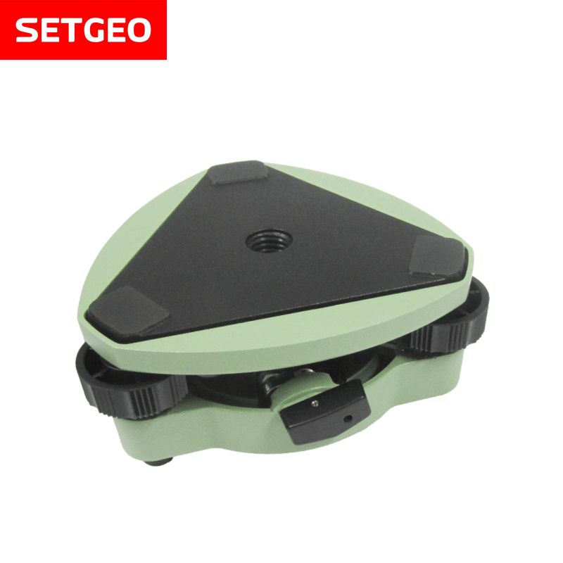 SETGEO green tribrach for total station use three jaw surveying instrument GDF111-1 base without optical plummet accessory