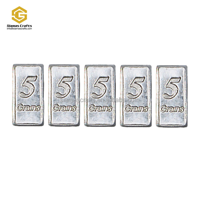 5 Grain .999 Fine Silver Bullion Bar