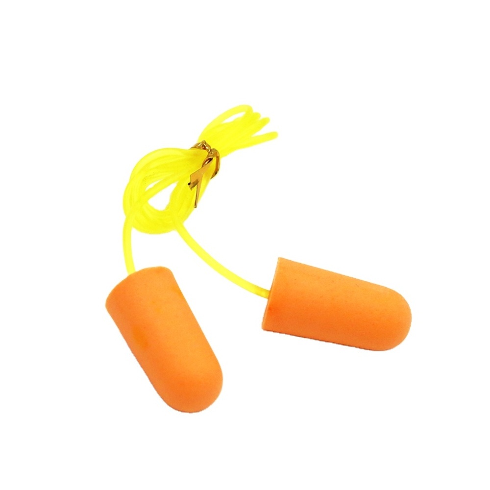 CE Cotton String Safety Ear Plugs With Holder