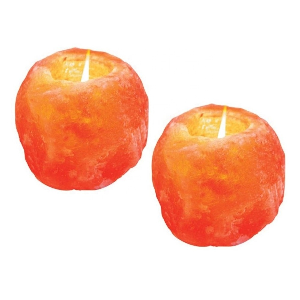 Cool High Quality Large Himalayan Salt Candle Holders Natural Salt-Sian Enterprises