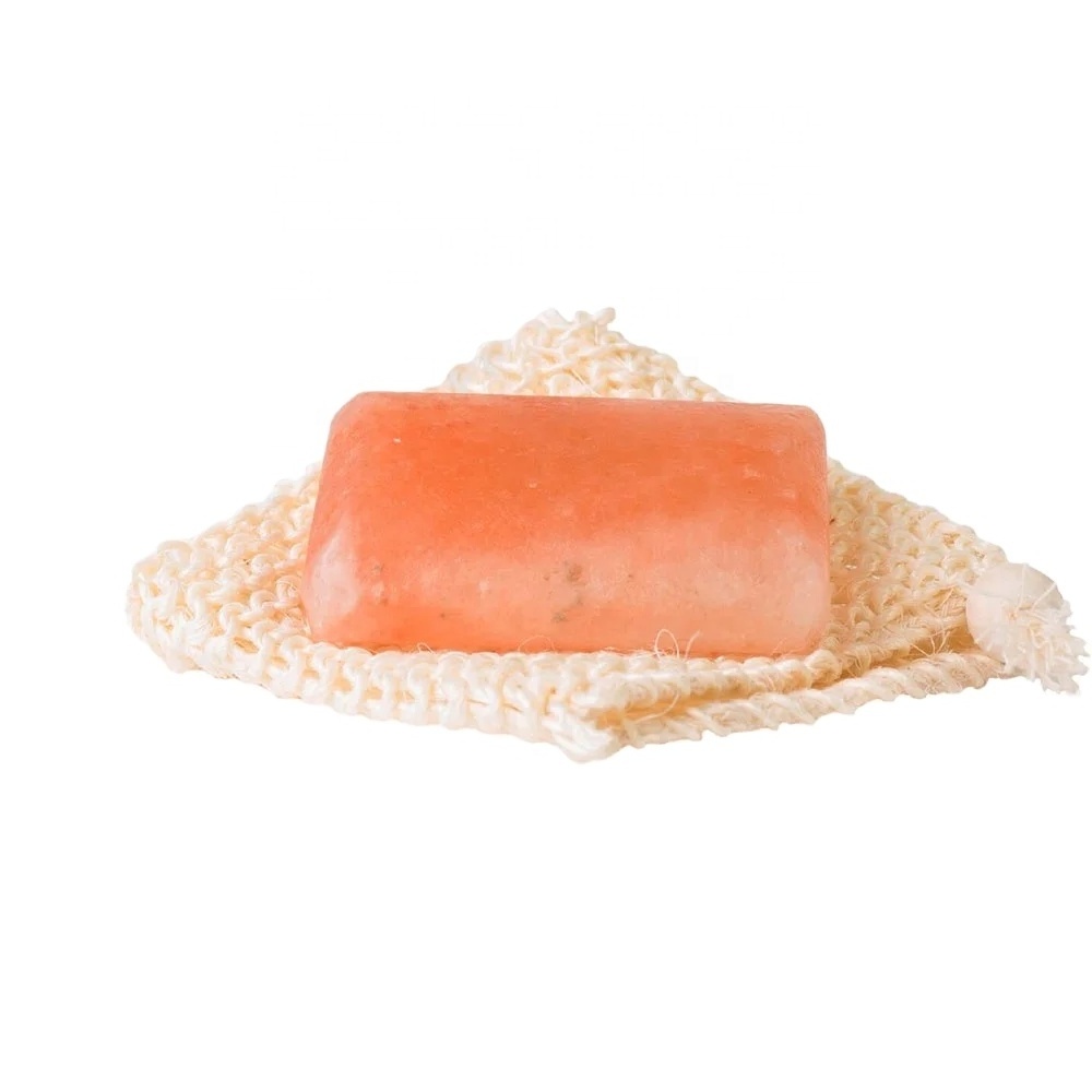 Himalayan Light Pink Crystal Salt Bar Deodorant Mineral-Based Body Massage Bar with Many Scents by Sian Enterprises