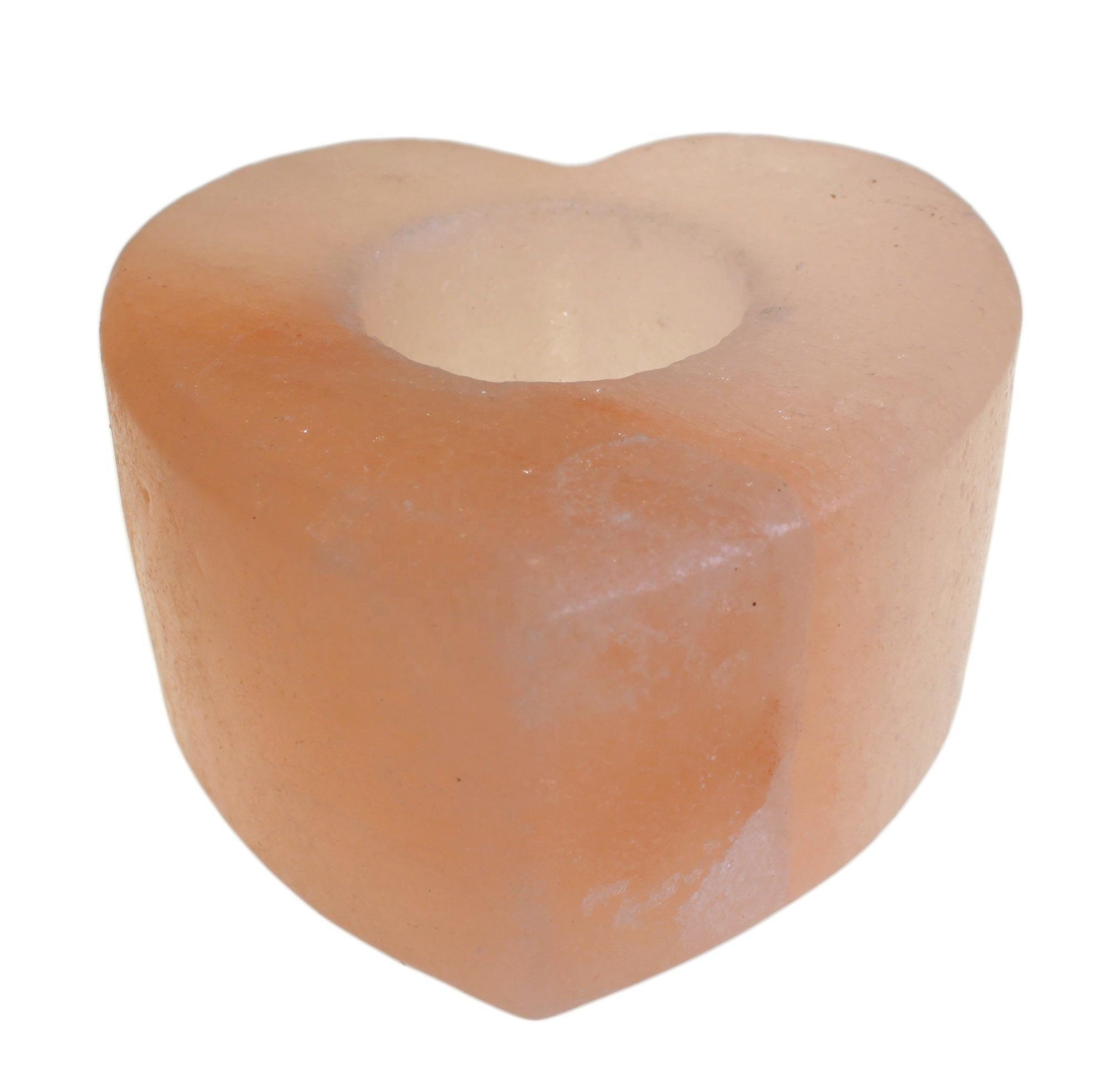 Elevate Ambiance Himalayan Salt Candle Holder Crafted Tea Light Round for Quality and Style - Sian Enterprises