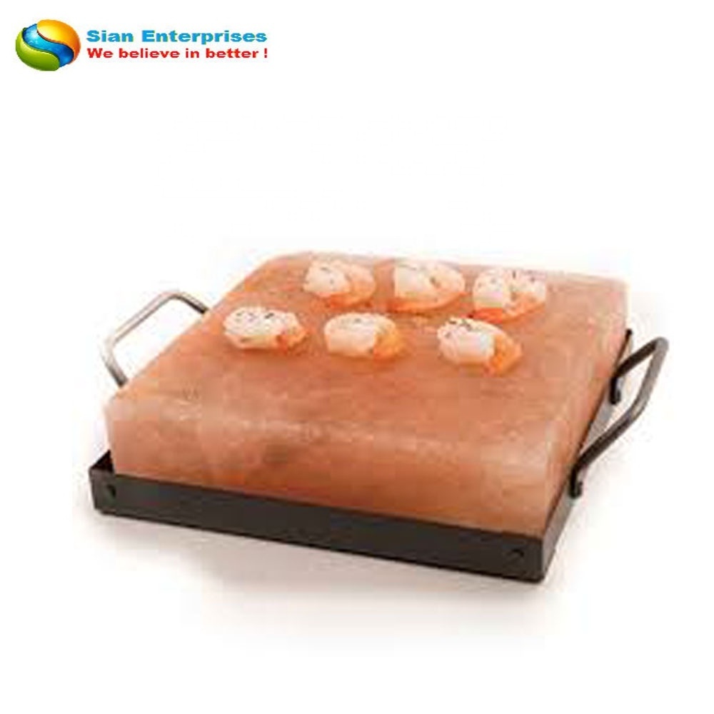 Pink Salt Cooking Block Slab Tile Stone Is Best | Small Large Available-Sian Enterprises