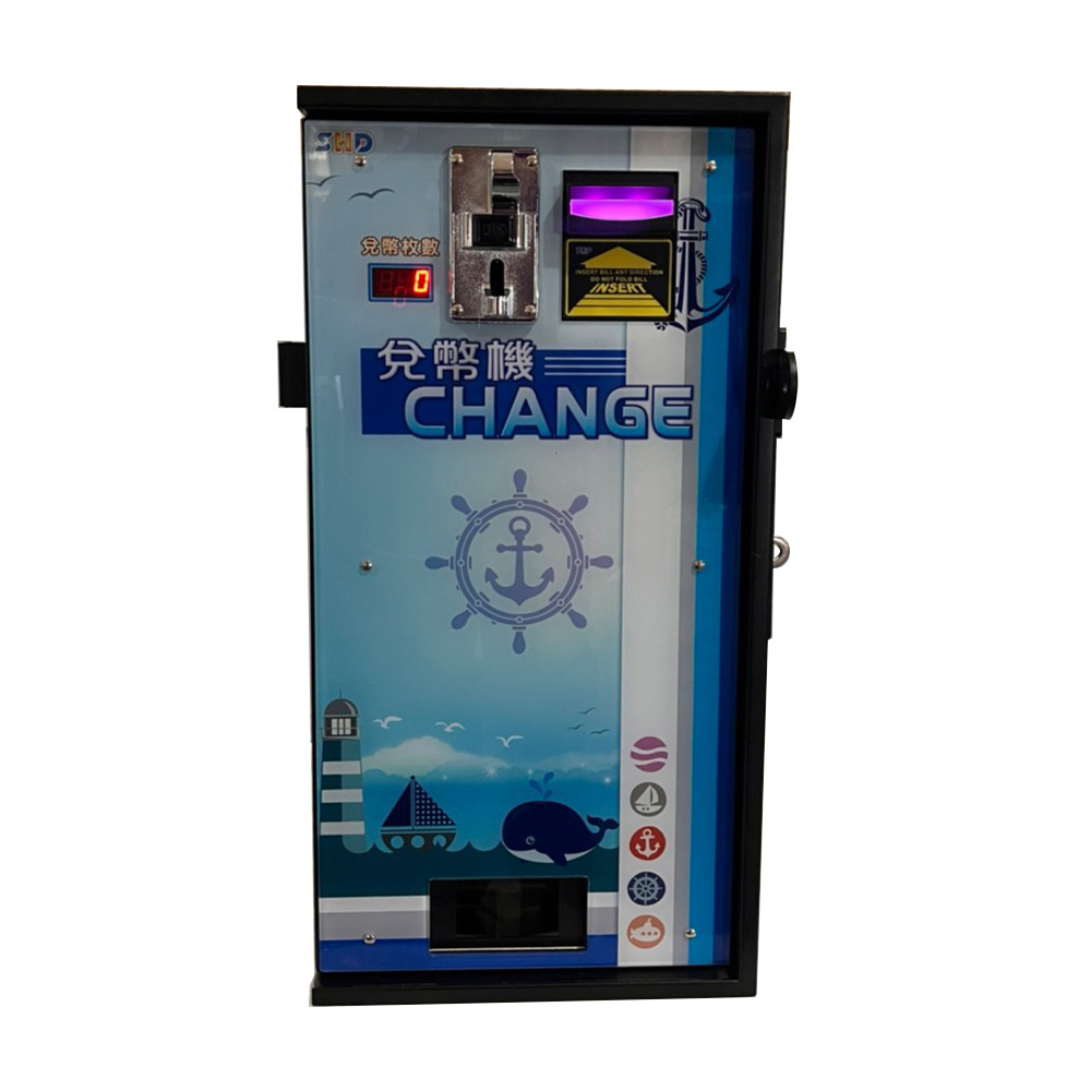 token coin change exchange machine for laundry