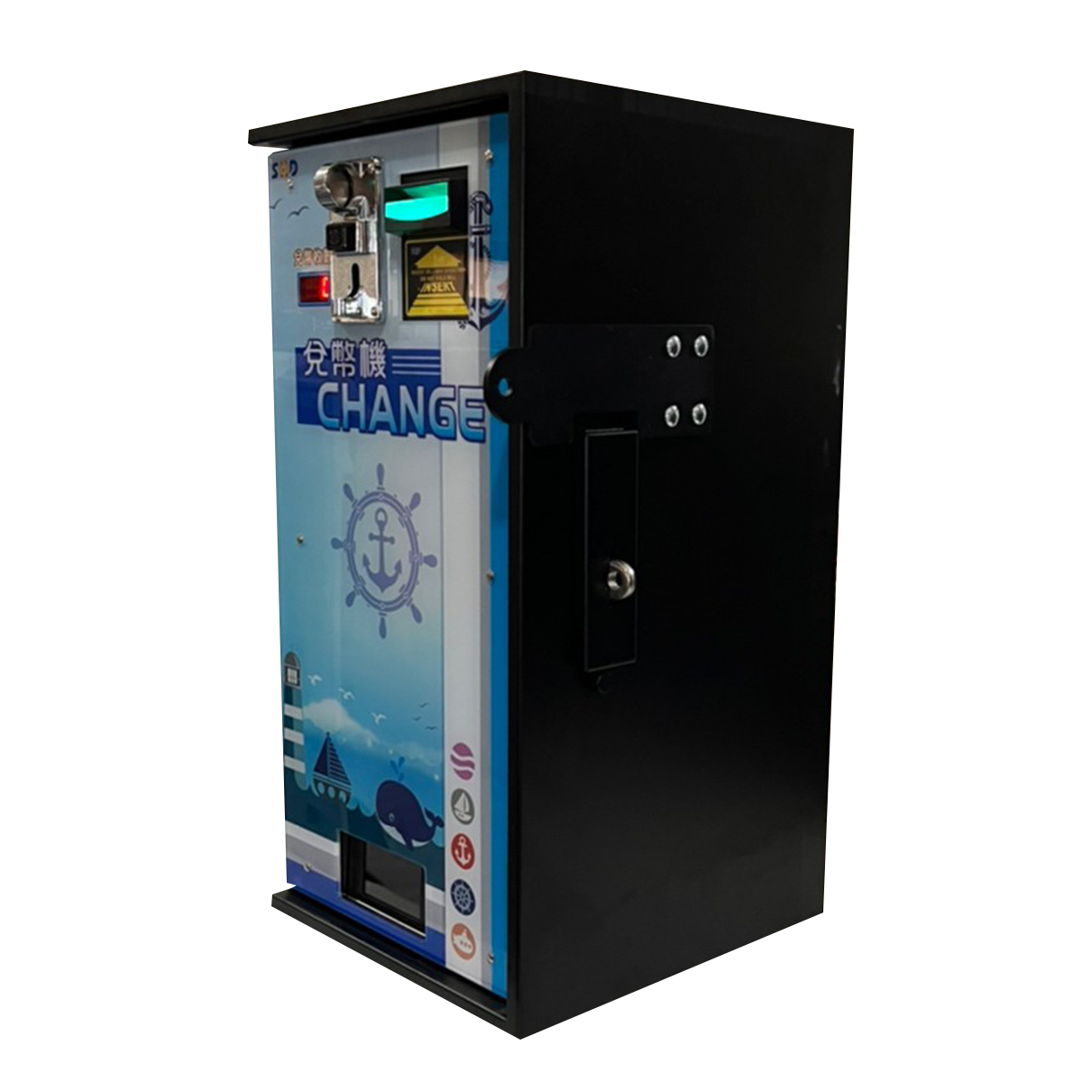 token coin change exchange machine for laundry