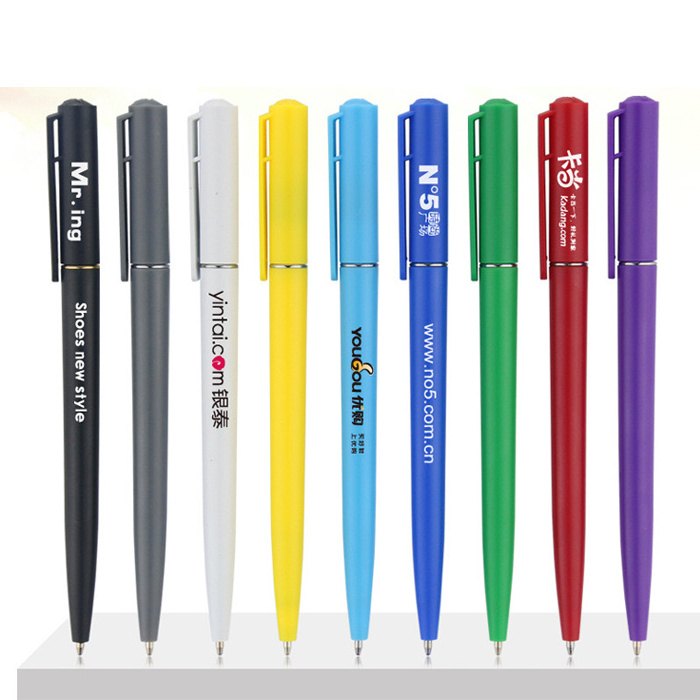 Hot Selling Twist Ballpoint Pen with Custom Logo Manufacturers Promotional High Quality Custom Color Ball Point Pens