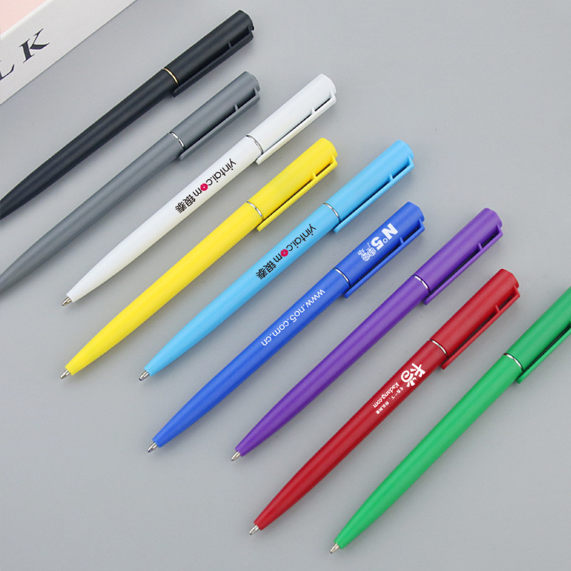 Hot Selling Twist Ballpoint Pen with Custom Logo Manufacturers Promotional High Quality Custom Color Ball Point Pens