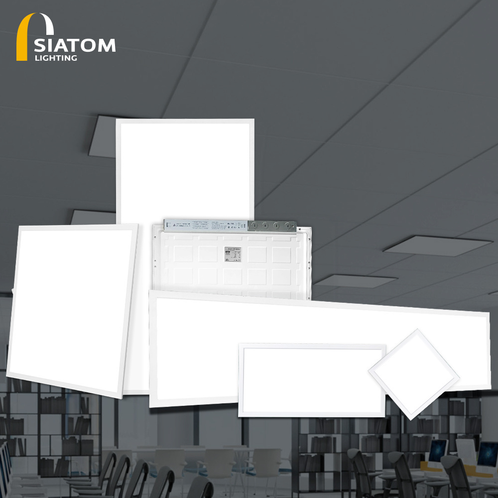 Siatom 30X30 30X60 Led Flat Recessed Panel Light Ultra Thin Dimmable 6000K Double Color Lights