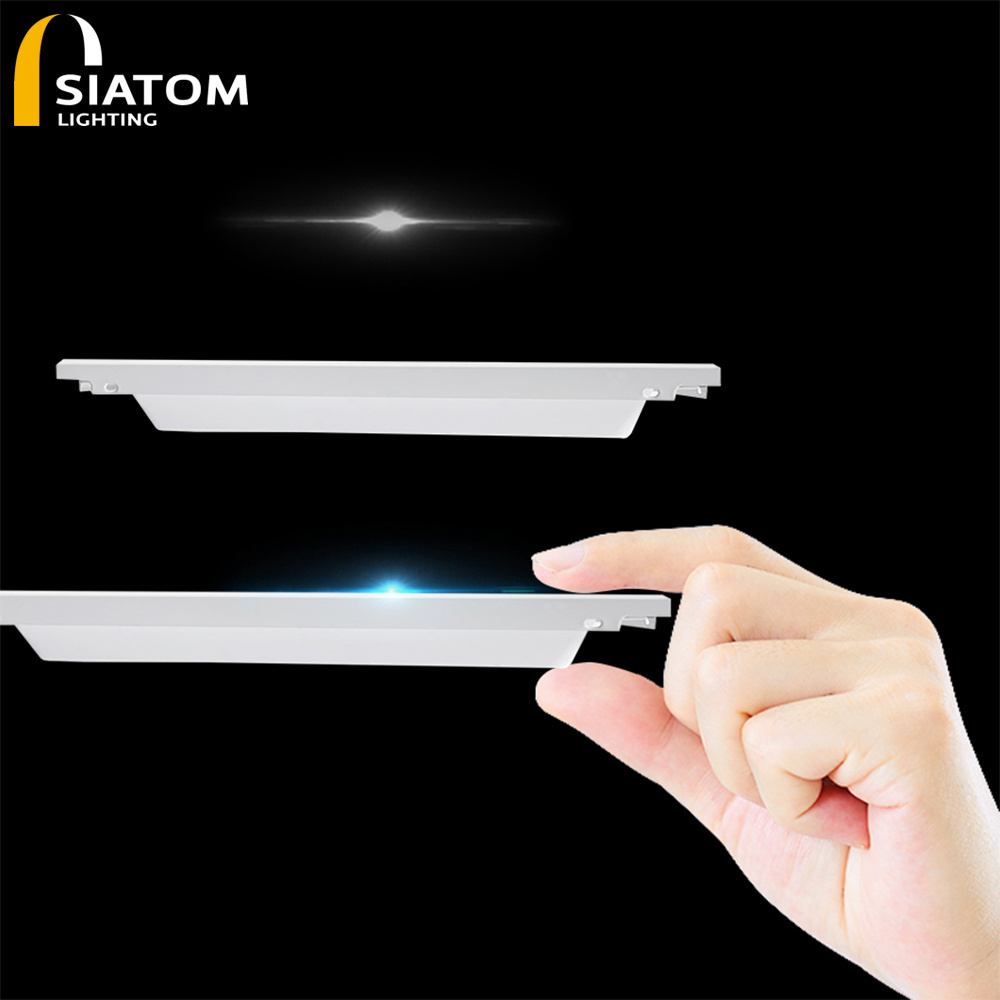 Siatom 30X30 30X60 Led Flat Recessed Panel Light Ultra Thin Dimmable 6000K Double Color Lights