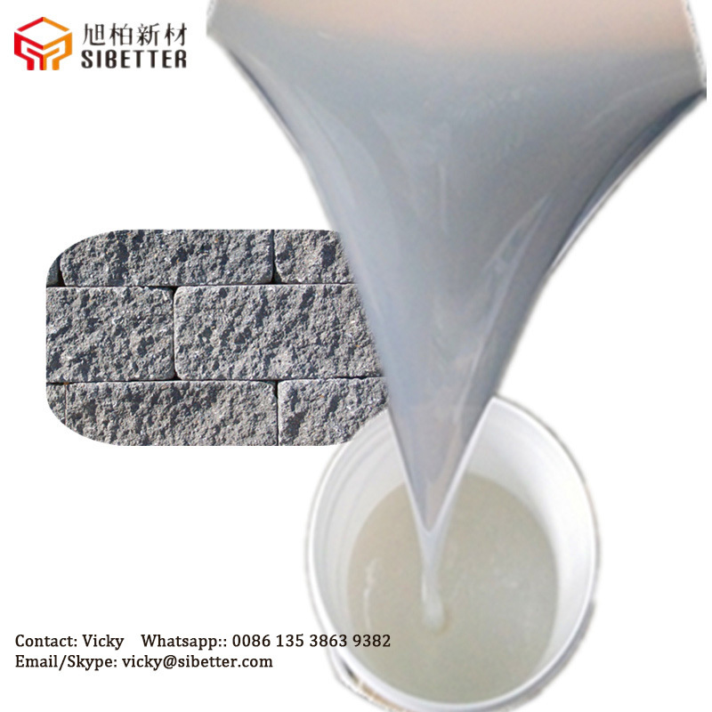 Concrete Imprint Moulds Making Silicone, Prices RTV 2 Silicone Rubber