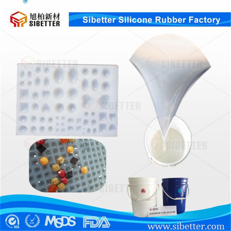 RTV 2 Raw Material Silicone Rubber for Mould Making