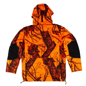 Classical High Quality Camouflage Orange Jacket 100% Polyester hunting Comfortable Hunting Cloth jacket for men hunting wear