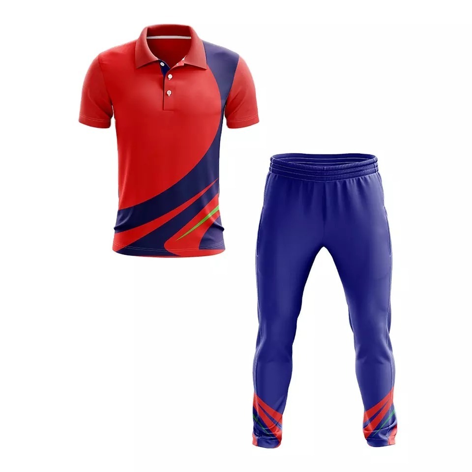 Wholesale OEM Made Custom Design Cricket Uniform Cricket Jersey and Pant with Best Quality Cricket Uniforms