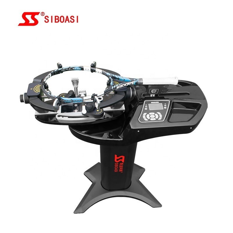 In stock siboasi racket stringing machine for tennis and badminton electronic stringing machine parts for sale malaysia