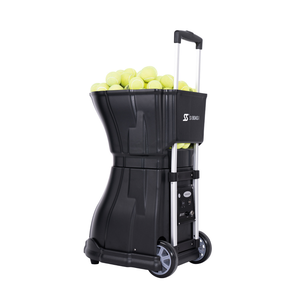 Hot Sales Portable Automatic Tennis Ball throwing Machine Intelligent Ball Feeder T2201A