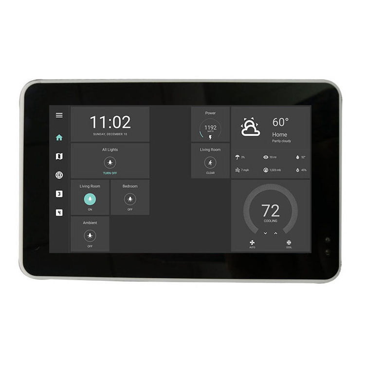 5 Inch Flush Mount In Wall Android Screen POE Tablet