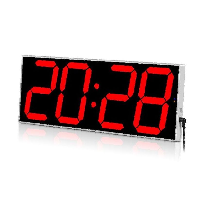 Large LED WIFI NTP Digital Wall Clock With Countdown Timer Remote Control