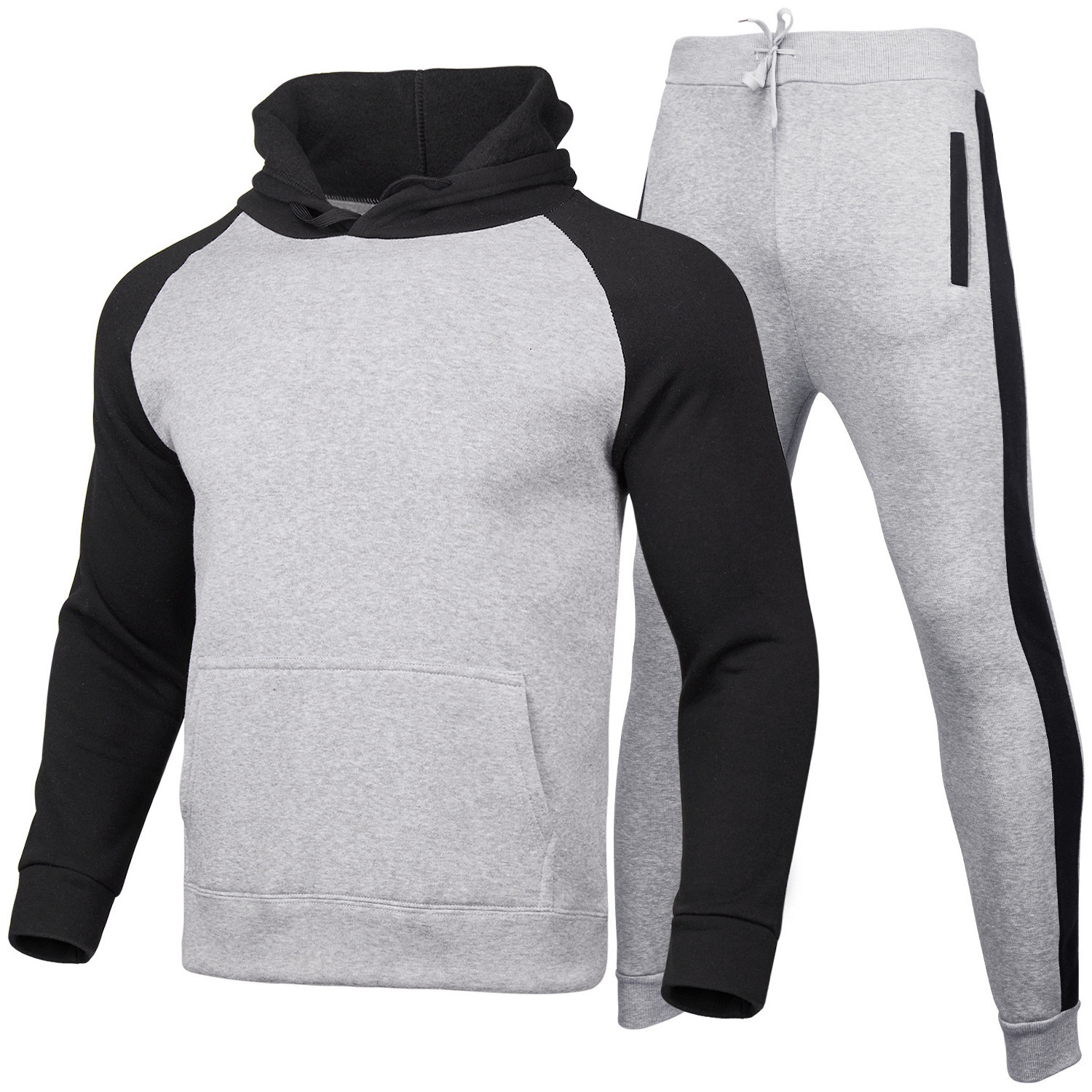 Sweat suit latest style 2023 Customized Men Jogging Suit jogging and training wear men sweat suit wholesale custom