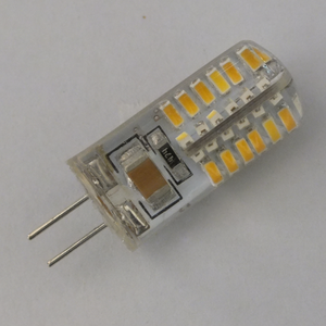 CE and RoHS G4 led Light 220V 3W Silicon Cover