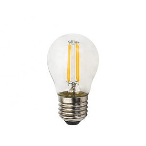 New Led filament bulb 4W Base E27 IP44 G45 LED Bulb