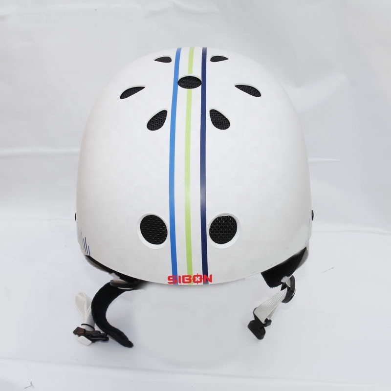 SIBON B0822106 11 air vents ABS shell removable lock strap head lock adjustor washable liner CE kids helmet ski