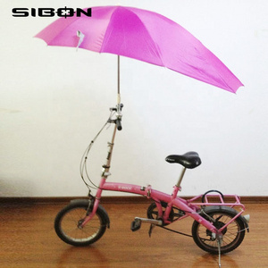 SIBON B0830101 waterproof and sunshade China manufacturer rain or sun adjustalbe bike umbrella