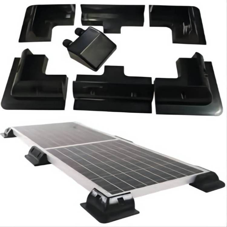 Solar Car Flat Top Plastic ABS Bracket Kit RV Carport Complet Solair Kit Pv System Bracket