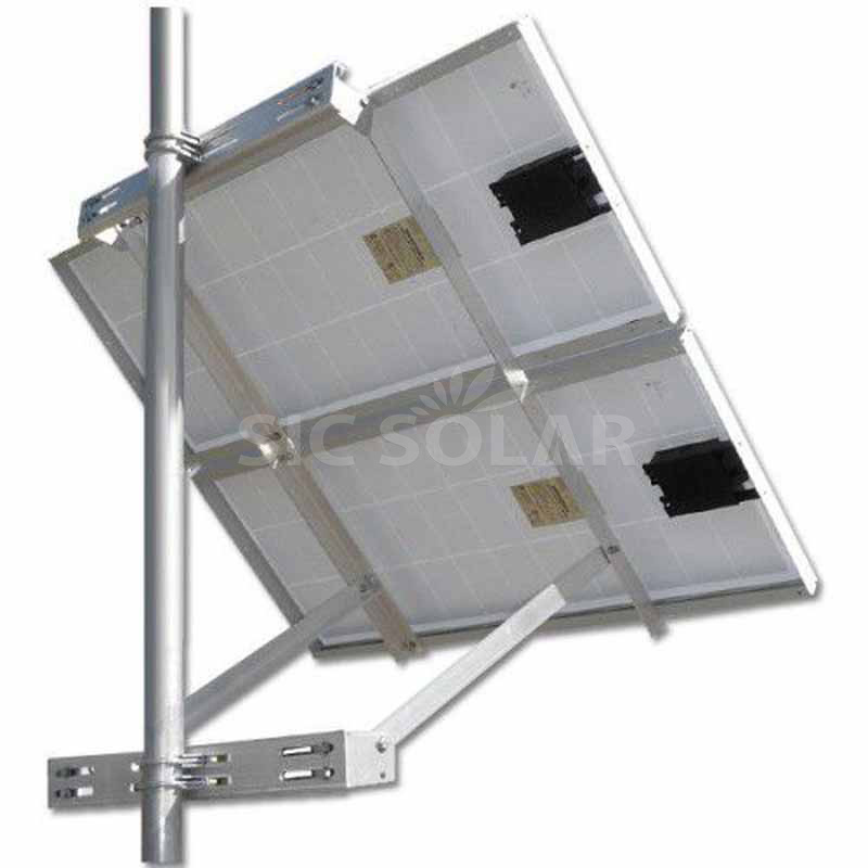 Solar Panel Pole Mount Stand for ground aluminum solar panel bracket ground mount