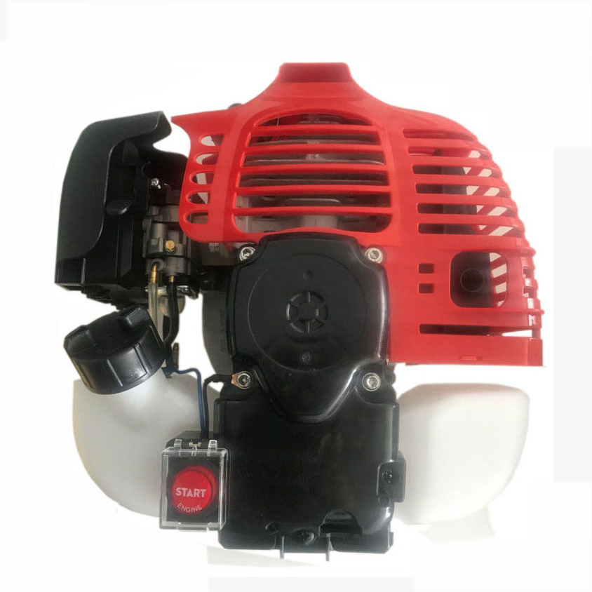 Electrically Started engine Single Cylinder Two Stroke Gasoline Engine for Garden Agricultural Machinery