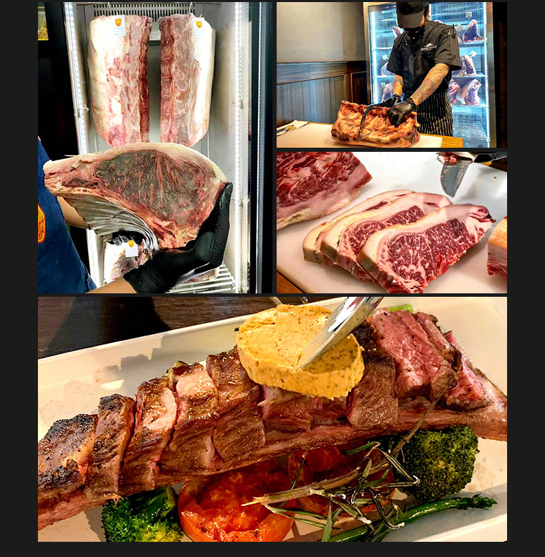 Large Dry Age Steak Beef Meat Sausage Ham Aging Machine Dry-Aged Refrigerator Showcase Cabinet Fridge For Restaurant