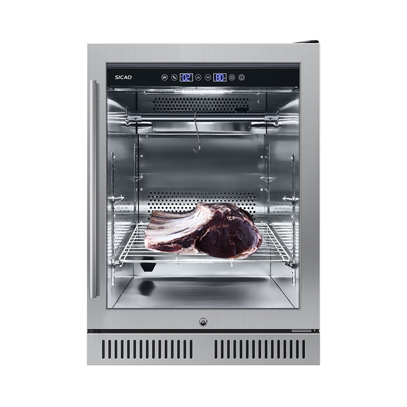 Dry aged cooler machine homidity cantroled beef ager fridge mini DIY home use dry age meat refrigerator